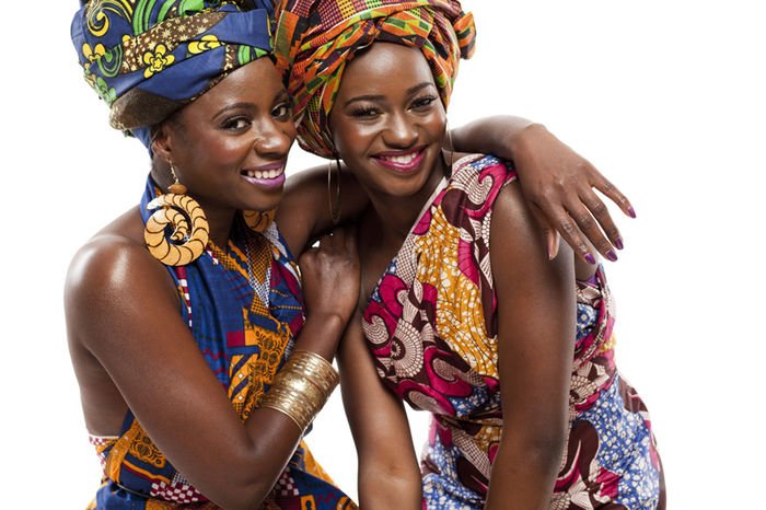 Afrikkalaiset Naiset 800 Canvas-taulu