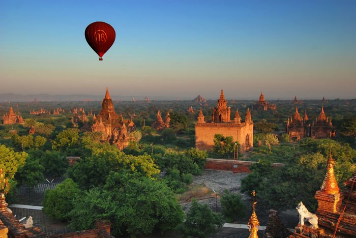 Bagan Burma 597 Canvas-taulu