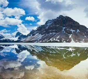 Bow Lake Canada 1524 Canvas-taulu