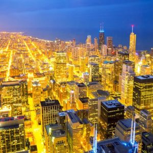 Chicago City 345 Canvas-taulu