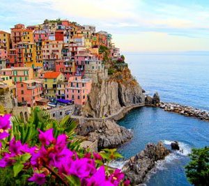 Cinque Terre Italy 1659 Canvas-taulu