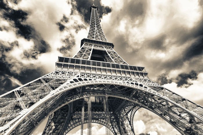 Eiffel-Torni Pariisi Mv 802 Canvas-taulu