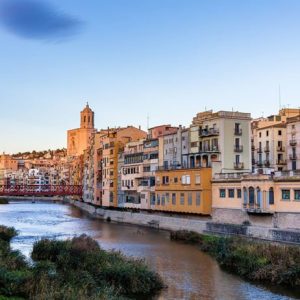 Girona Espanja 1005 Canvas-taulu