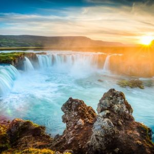 Godafoss Islanti 945 Canvas-taulu