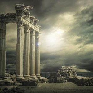 Great Apollon Temple Antalya 843 Canvas-taulu