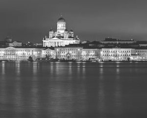 Helsinki By Night Mv 2224 Canvas-taulu