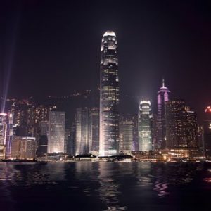 Hong Kong At Night 1520 Canvas-taulu