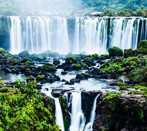 Iguassu Falls Brazil 1854 Canvas-taulu