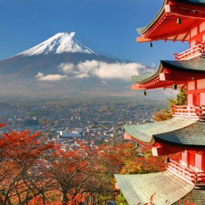 Japani Fuji-Vuori 253 Canvas-taulu