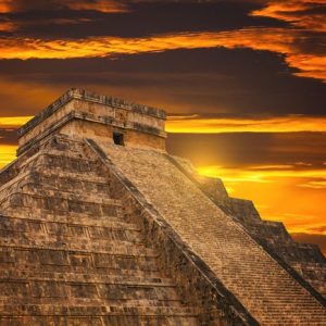 Kukulkan Pyramid Chichen Itza 797 Canvas-taulu