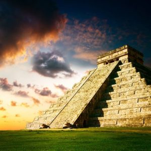 Maya Pyramidi Chichen Itza 175 Canvas-taulu
