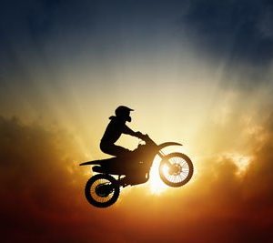 Motocross Hyppy 2078 Canvas-taulu