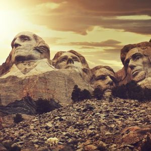 Mount Rushmore Usa 1174 Canvas-taulu