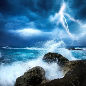 Myrsky Merellä 713 Canvas-taulu