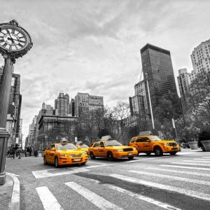 New York Taxi 1107 Canvas-taulu