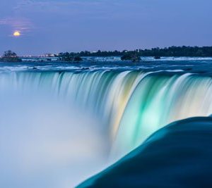 Niagara Falls Super Moon 1900 Canvas-taulu