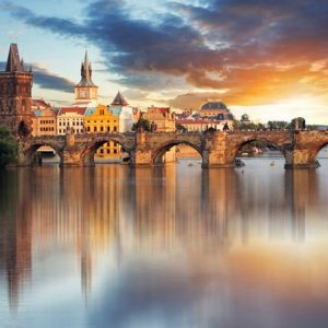 Praha Charles Bridge 475 Canvas-taulu