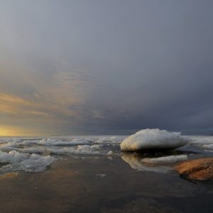 Saaristomeri Talvimaisema Juha Karikoski 1208 Canvas-taulu