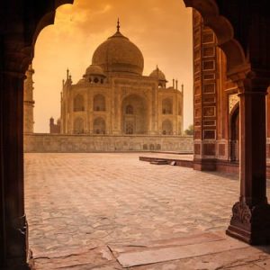 Taj Mahal Agra Intia 735 Canvas-taulu