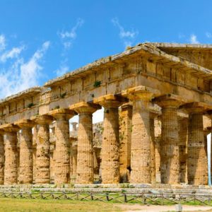 Temple Of Poseidon Italy 840 Canvas-taulu