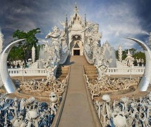 White Temple Chiang Rai 2083 Canvas-taulu